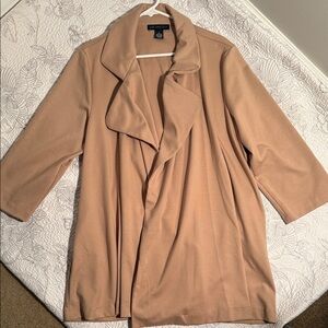 Joan Vass Women's Cape in Tan